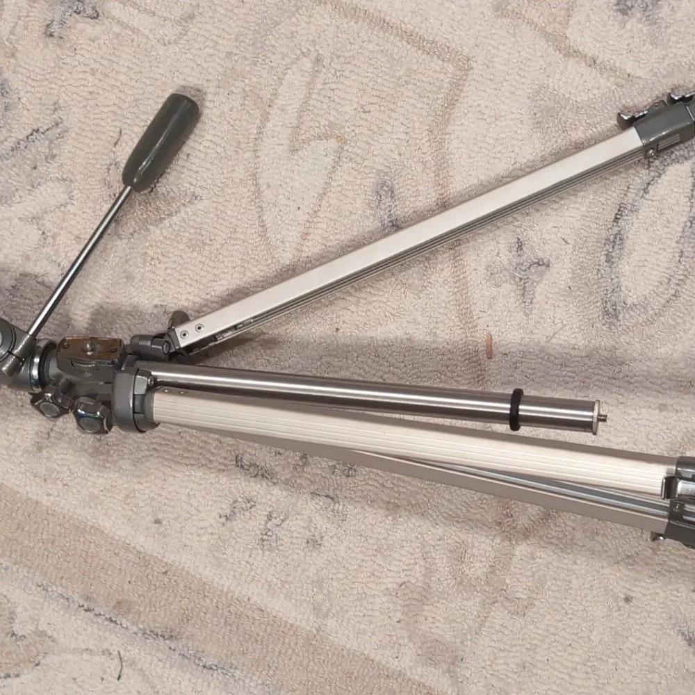 Velbon VS-3 Camera Tripod Aluminium Adjustable Pan/Tilt Head 59in